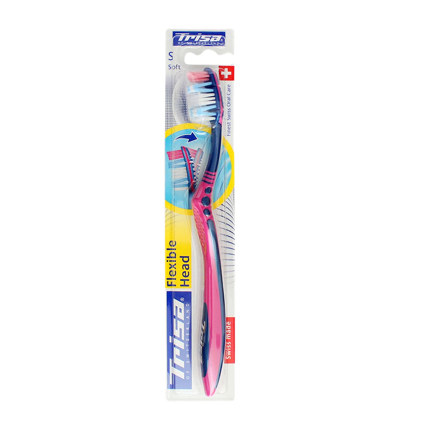 Trisa Flexible Head Medium Toothbrush 681512
