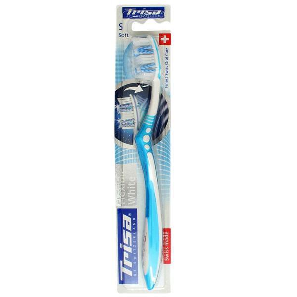 Trisa Flexible White Soft Toothbrush 682209