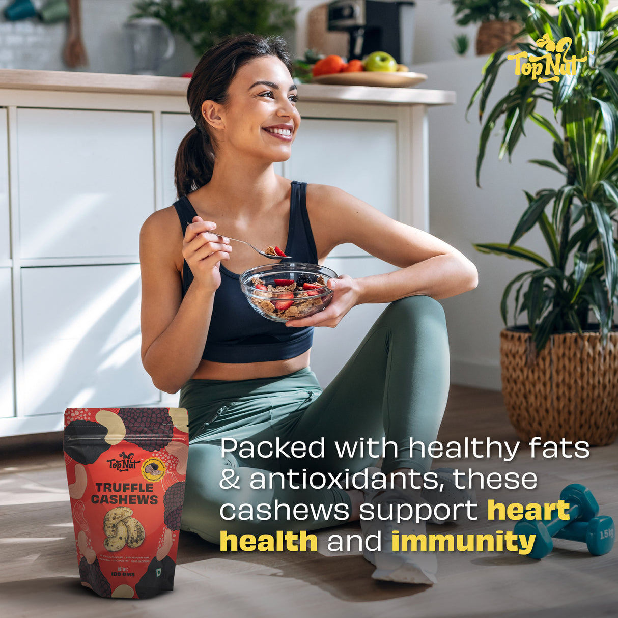 Top Nut Truffle Cashews 180g