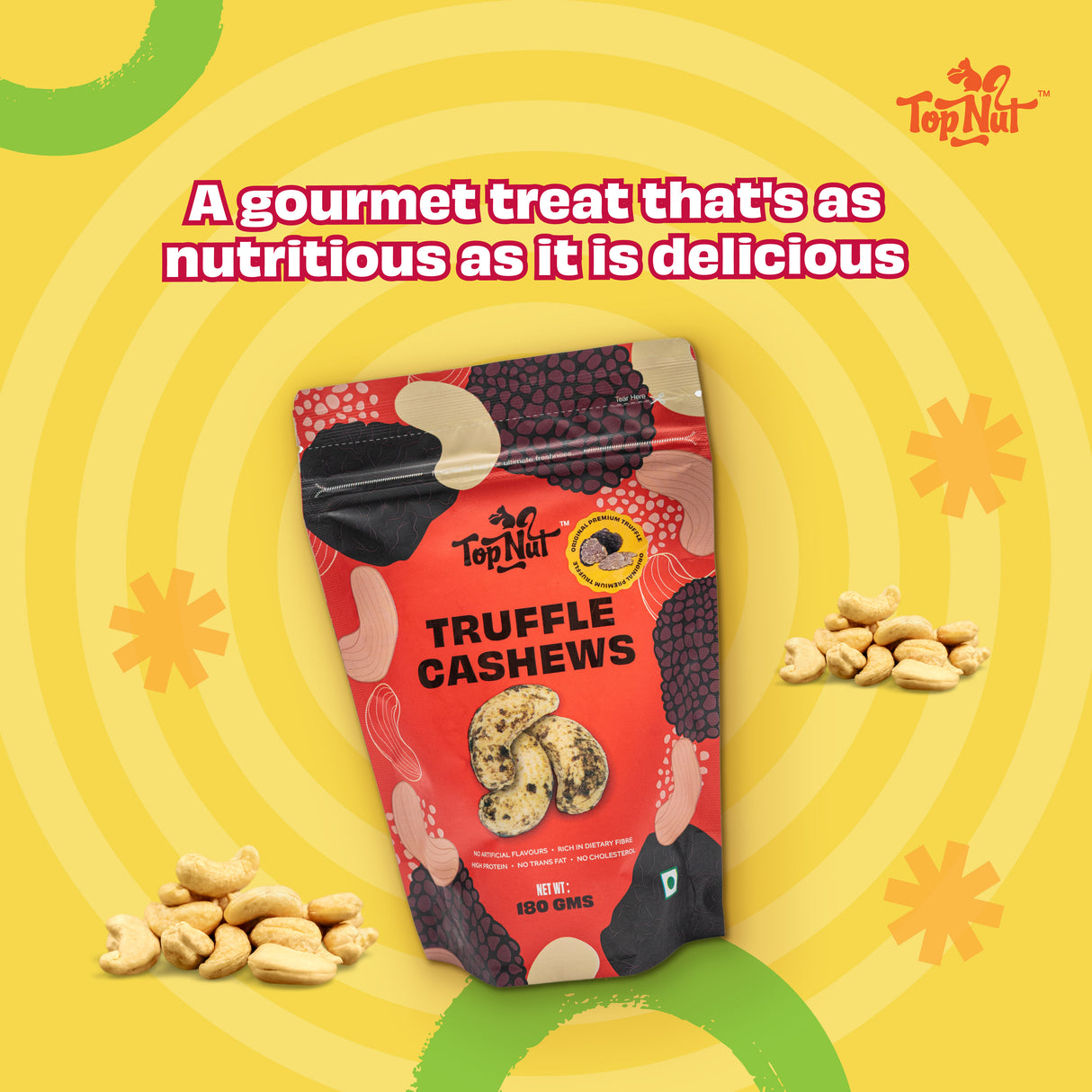 Top Nut Truffle Cashews 100g