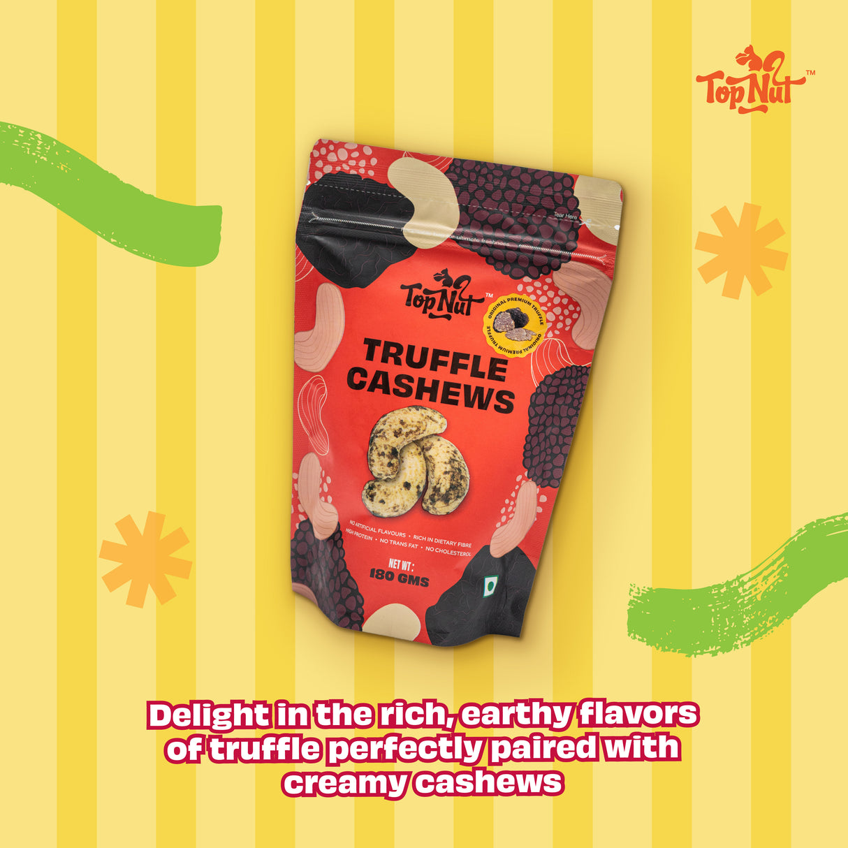 Top Nut Truffle Cashews 180g