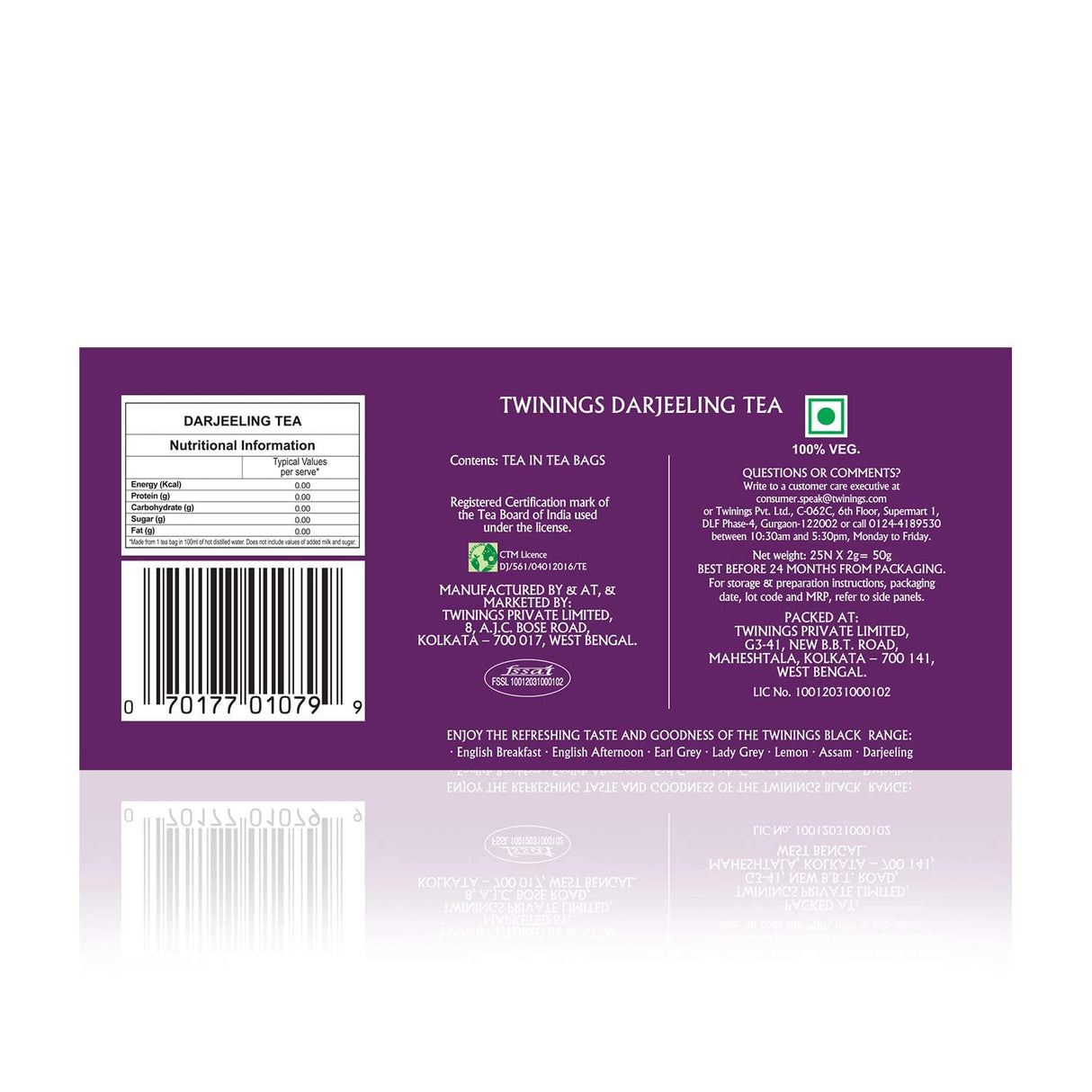 Twinings Darjeeling Tea 25 Bags