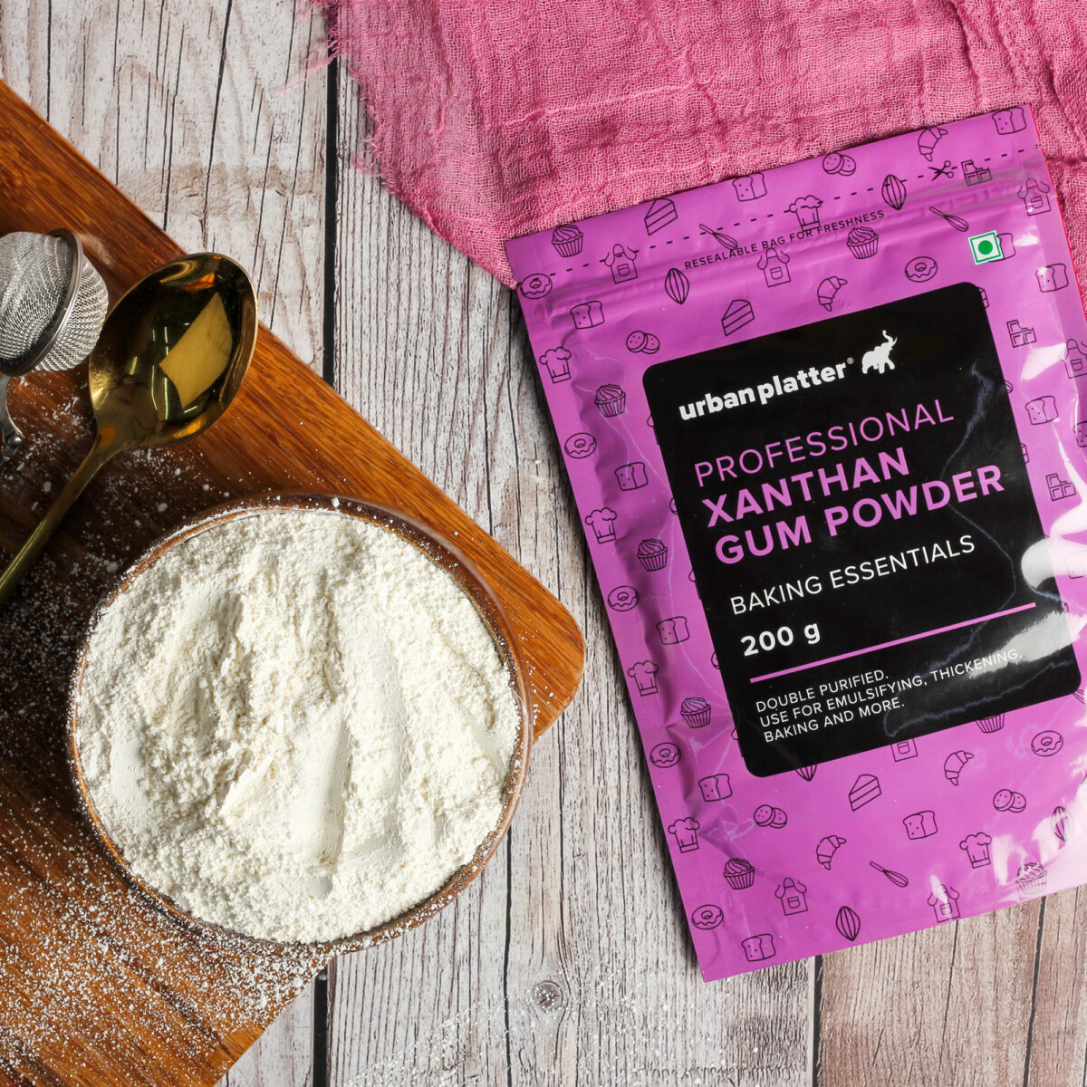 Urban Platter Professional Xanthan Gum Powder 200G