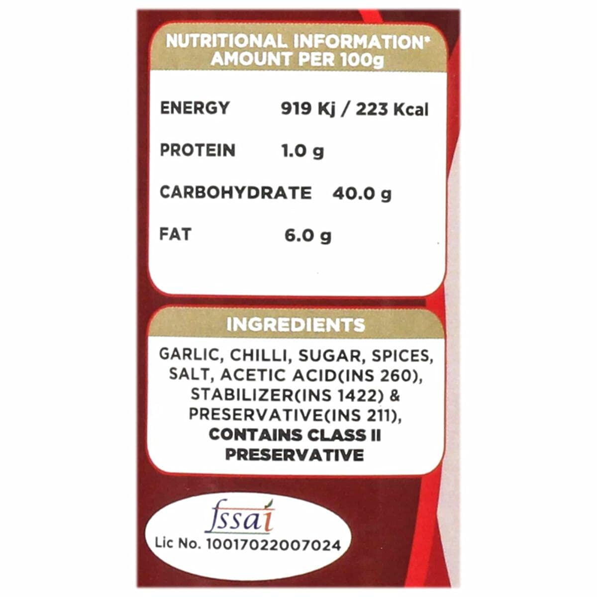 Urban Platter Vegan Chilli Garlic Sauce 200g