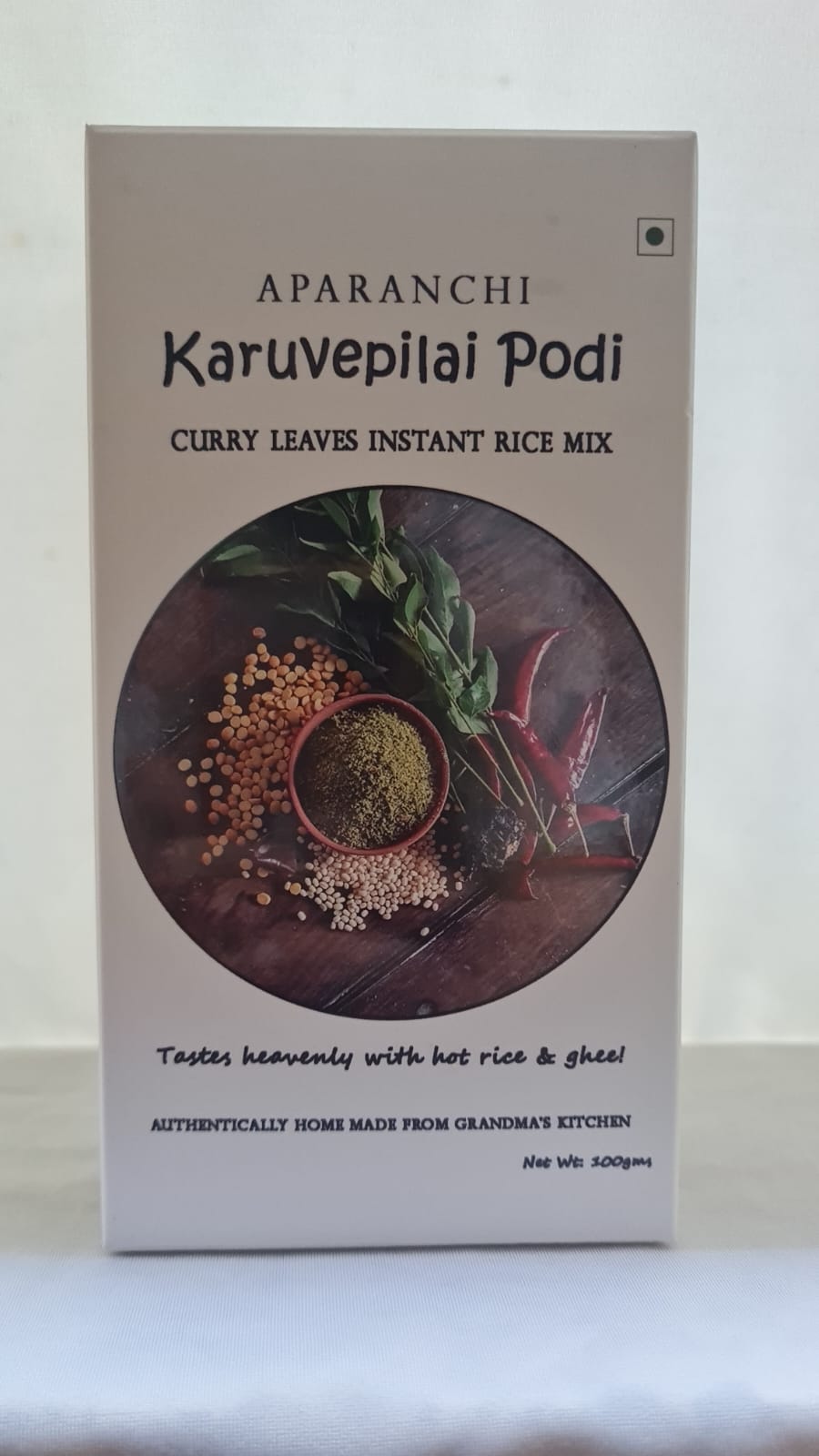 Aparanchi Karuvepilai Podi 100g