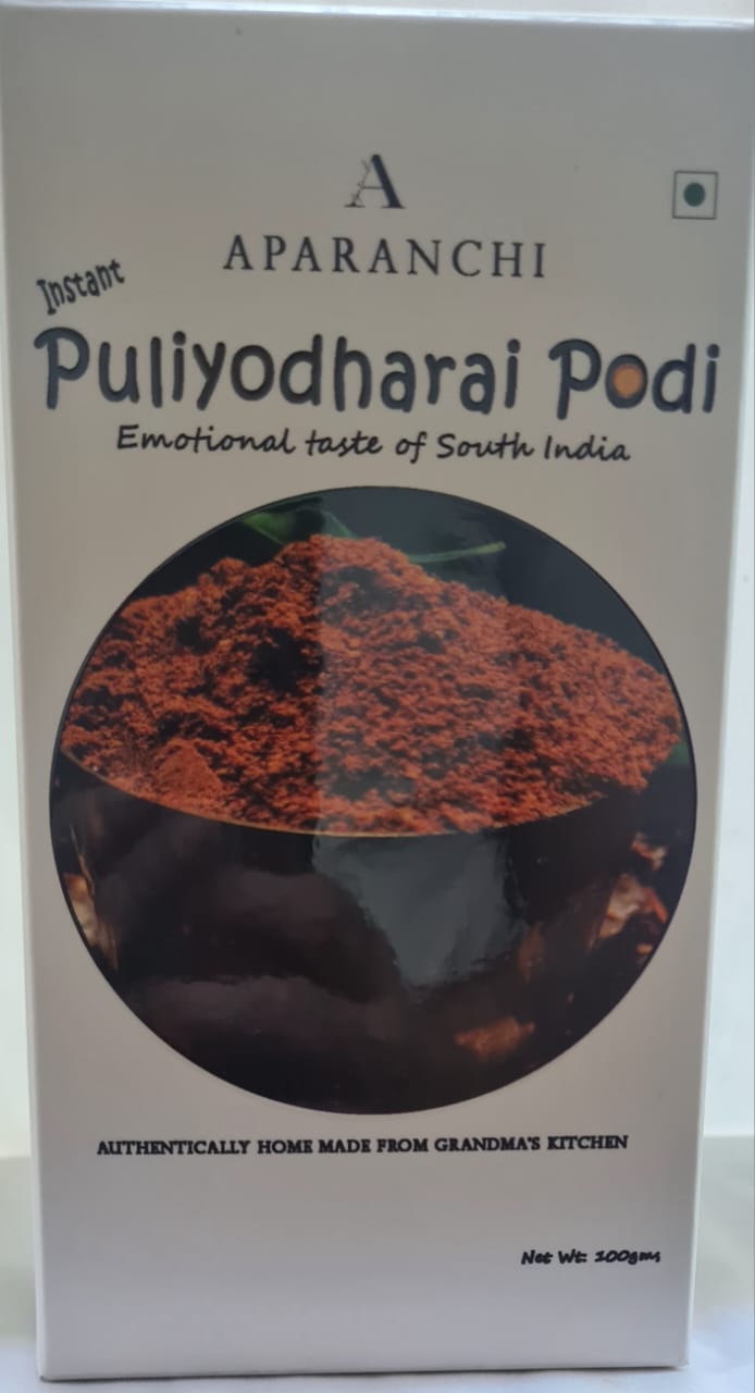 Aparanchi Puliyodharai Podi 100g
