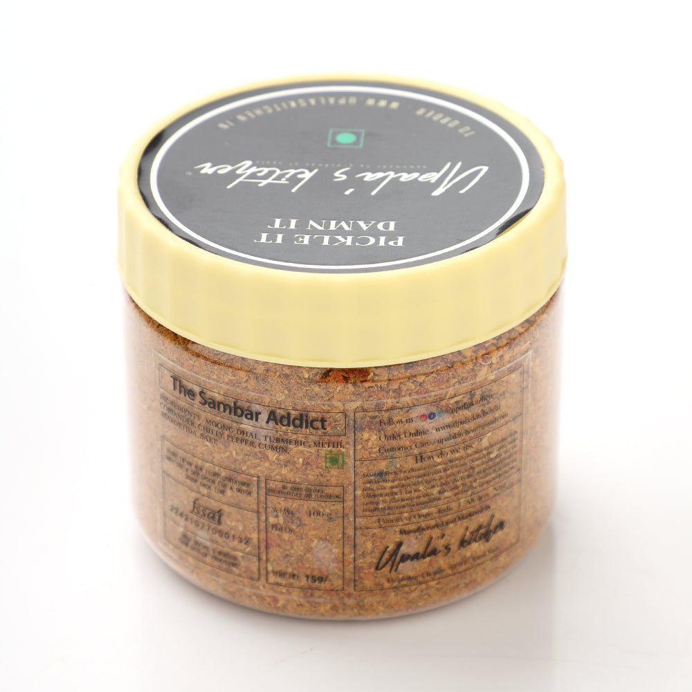 Upalas Kitchen The Sambar Addict 100g