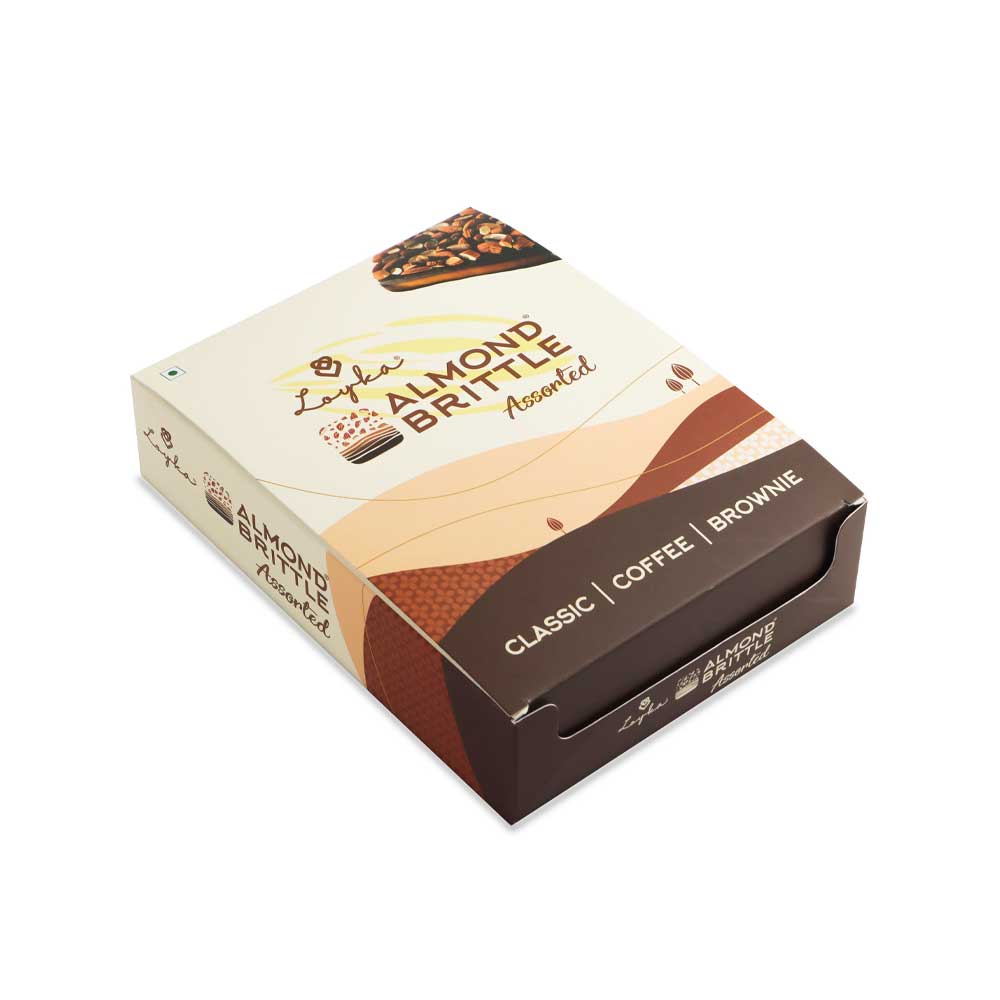 Loyka Almond Brittle Assorted Box 204g
