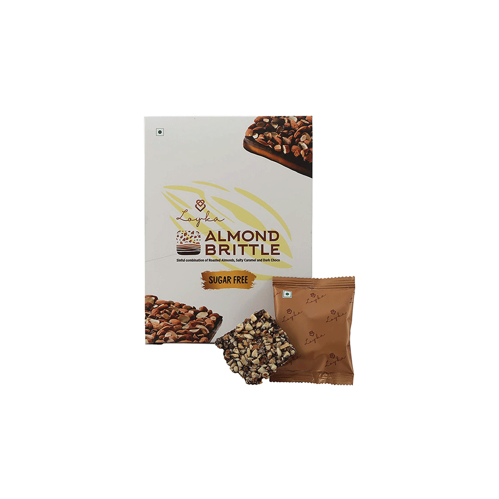 Almond Brittle Choco Sugar Free 1box (3PCS) - Chennai Grocers