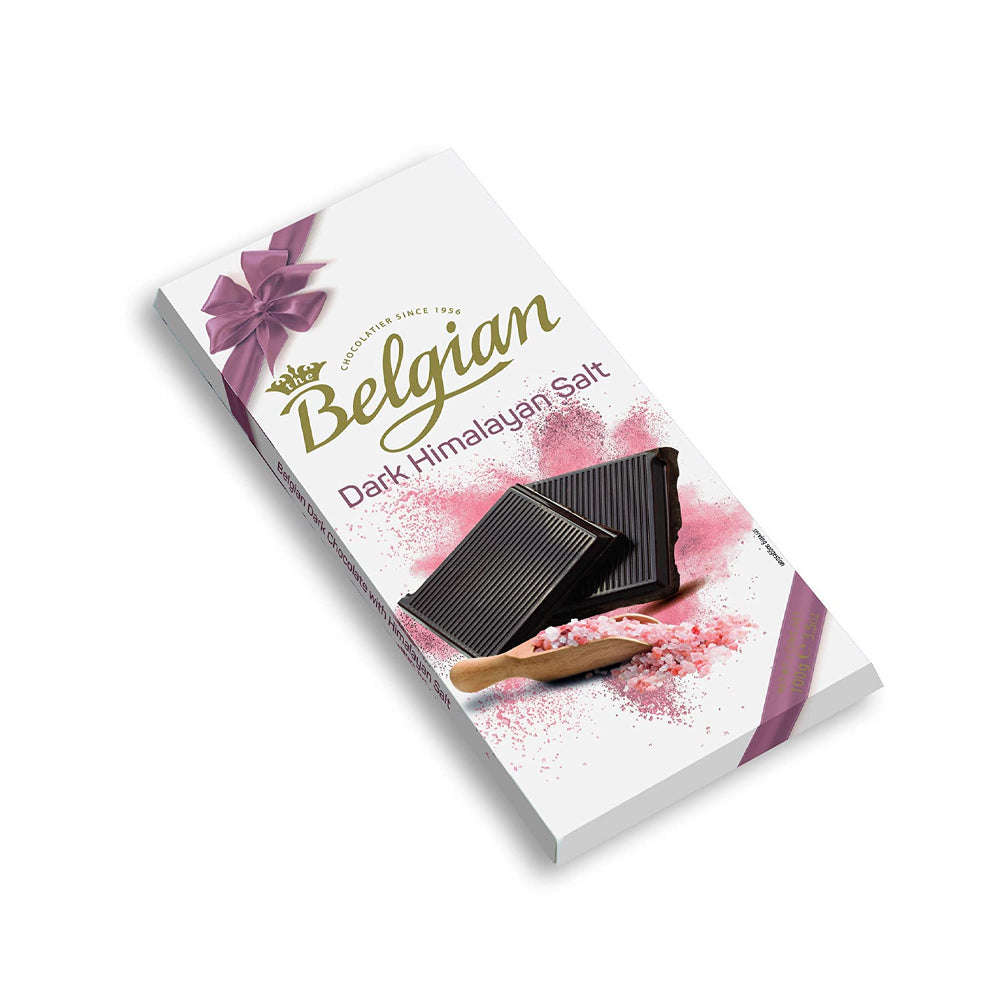 The Belgian Dark Himalayan Salt Bar 100G