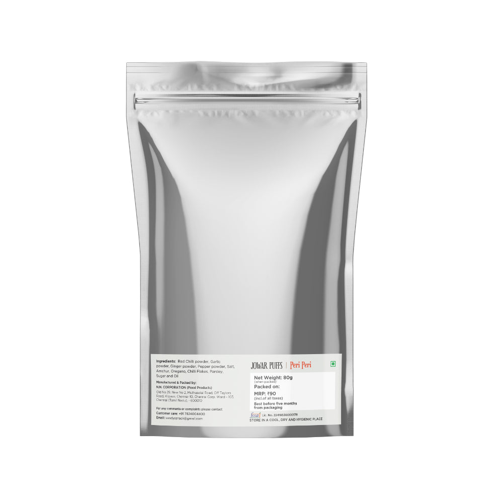 Vandys Mac & Cheese Jowar Puffs 80g