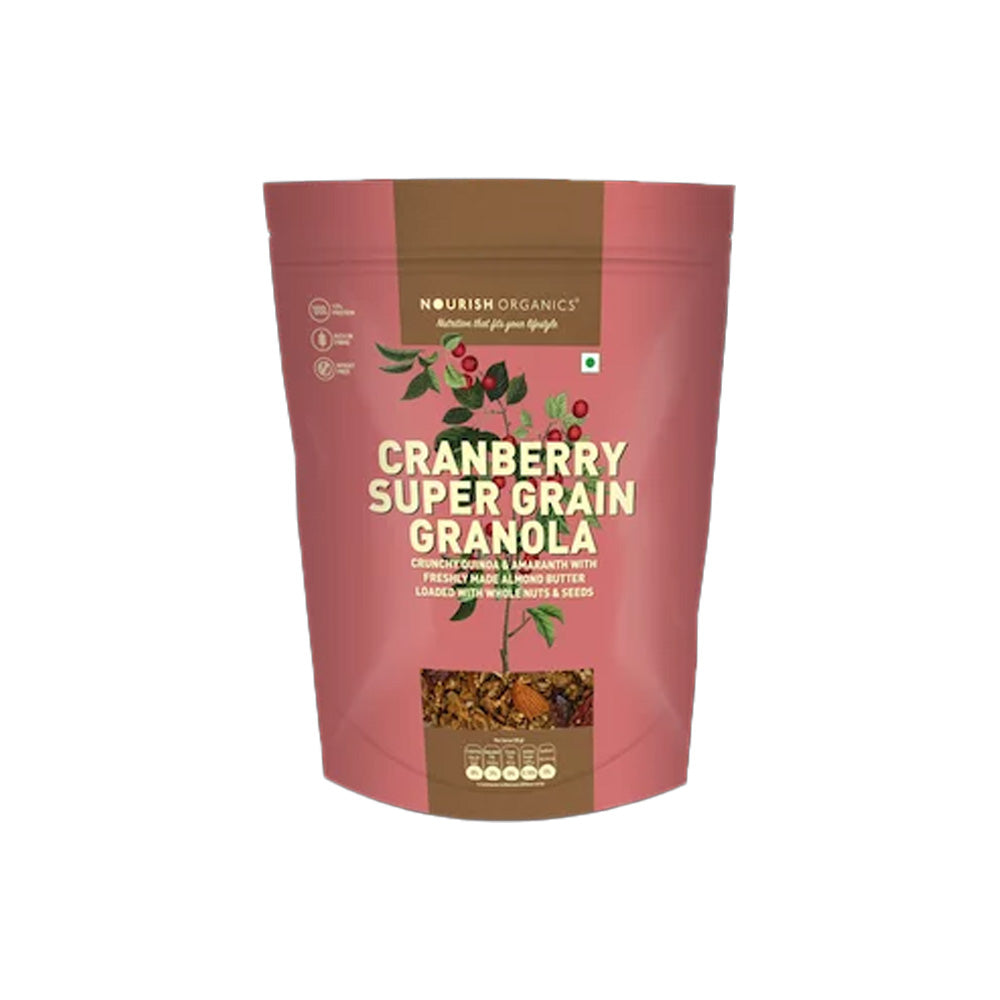 Nourish Organic Cranberry Super Granola 300G