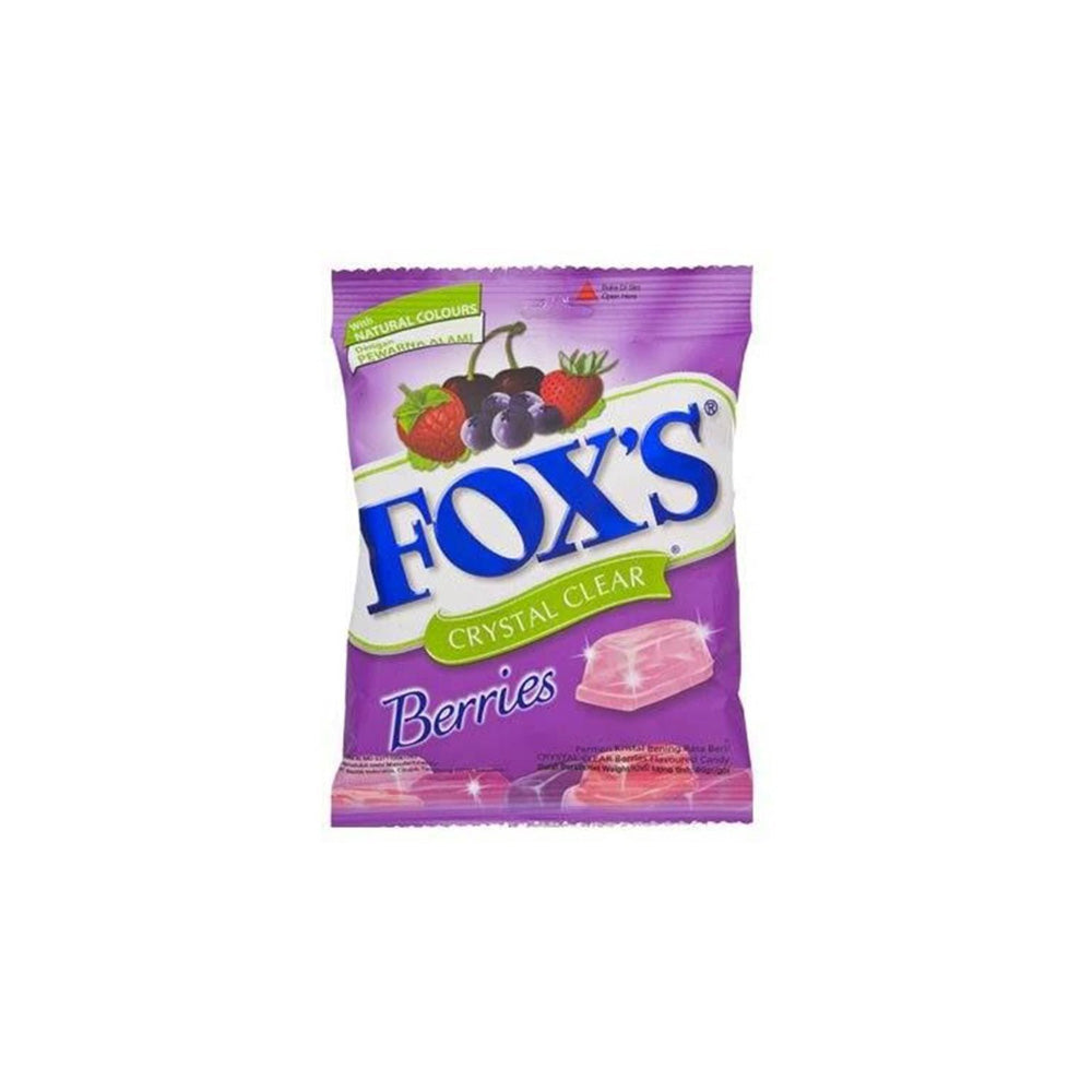 Fox`s Crystal Clear Berries Candy 90G - Chennai Grocers