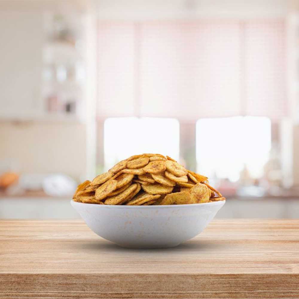 Home Delite Gluten Free Black Pepper Banana Chips 90g