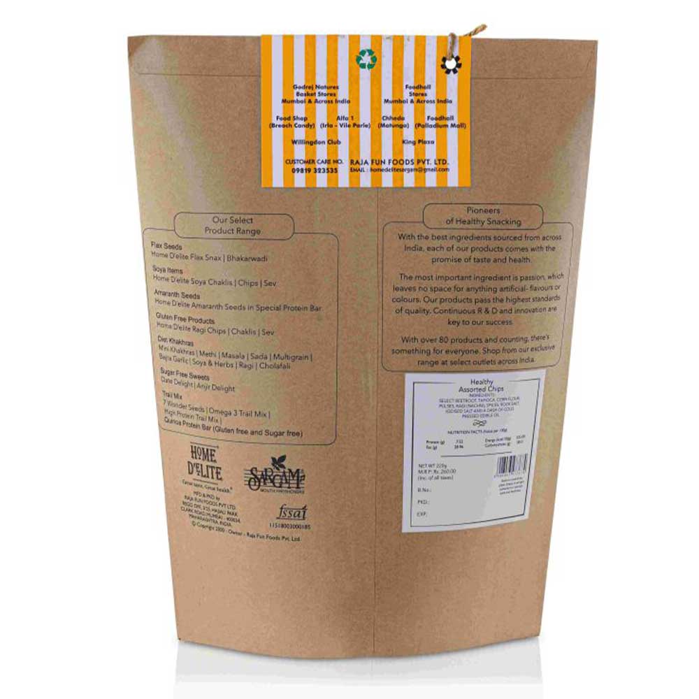 Home Delite Heathy Assorted Chips 220g
