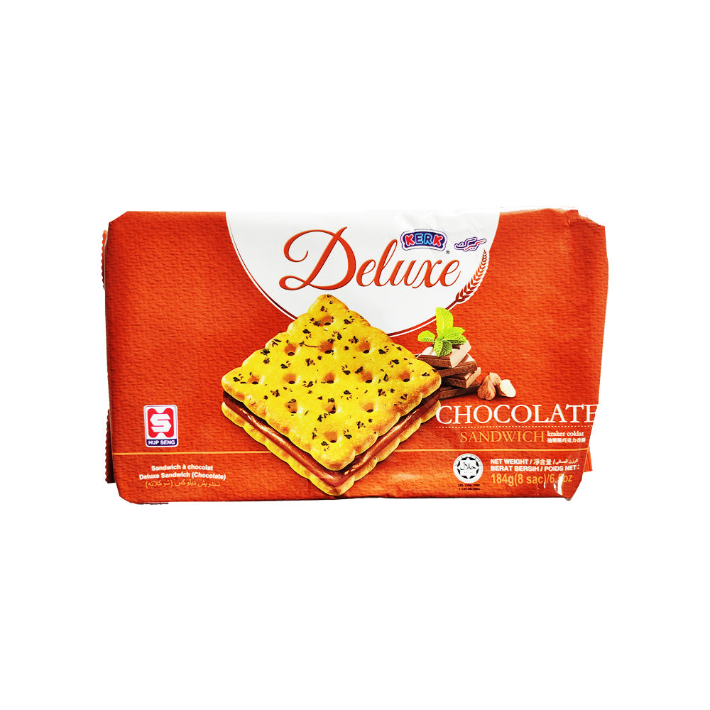 Hup Seng Kerk Chocolate Sandwich Crackers 184g