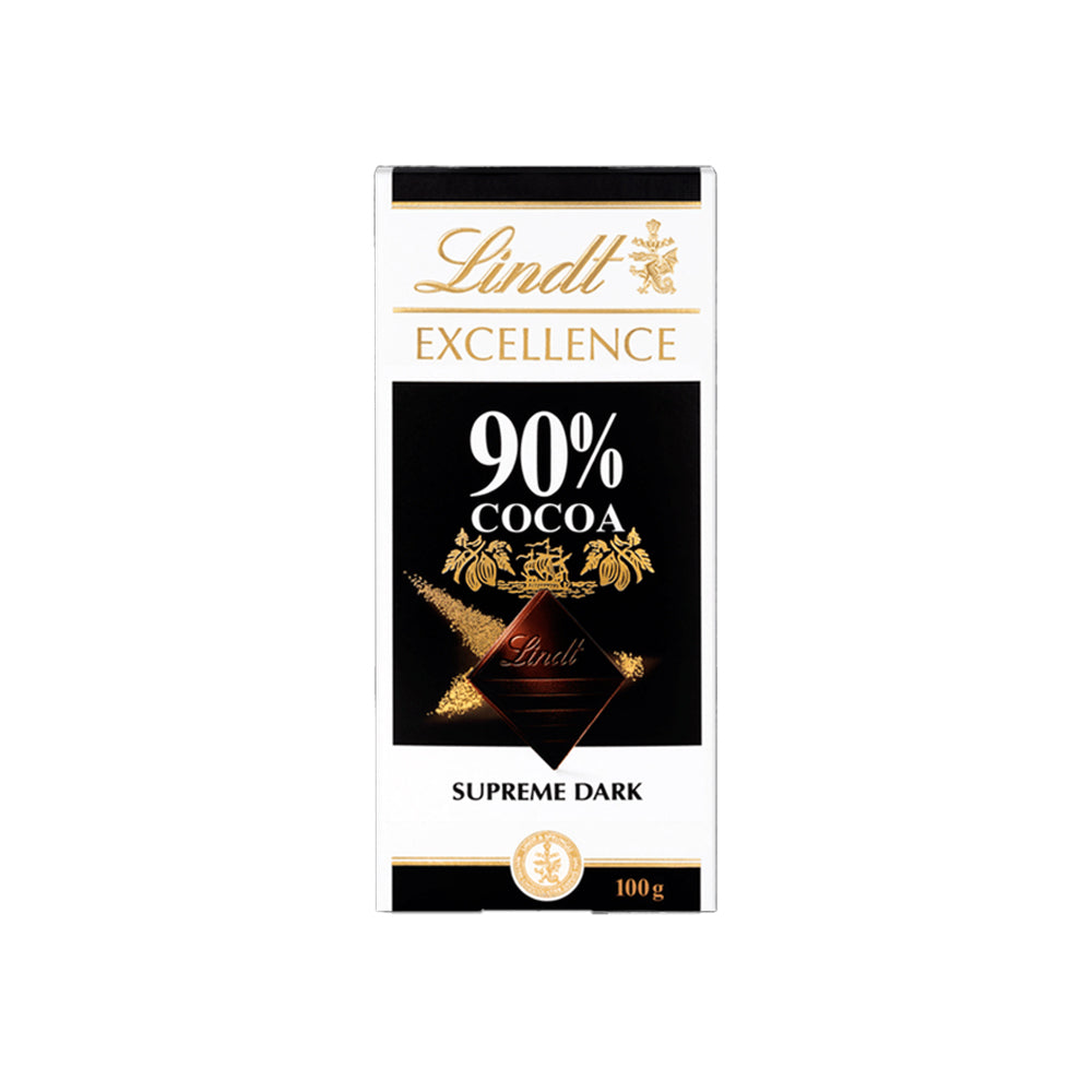 Lindt Excellence Dark 90% Cocoa 100G