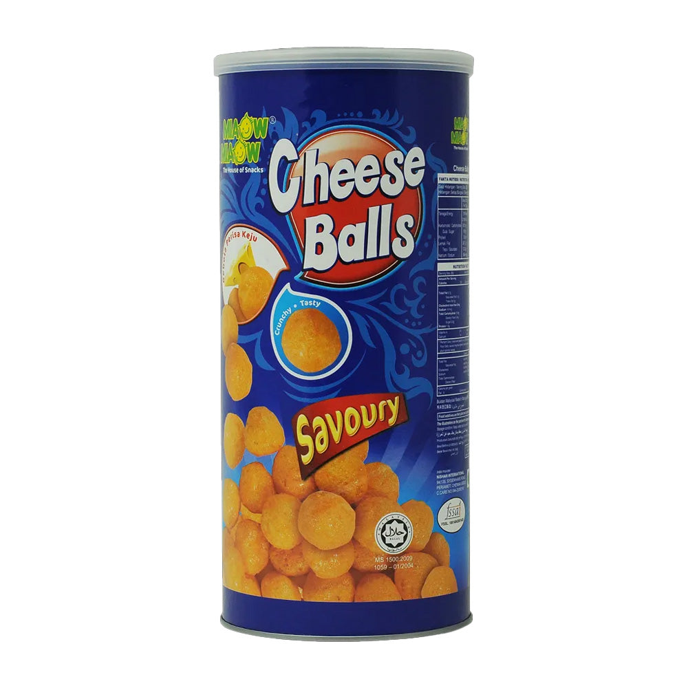 Miaow Miaow Cheese Balls Jar 125g