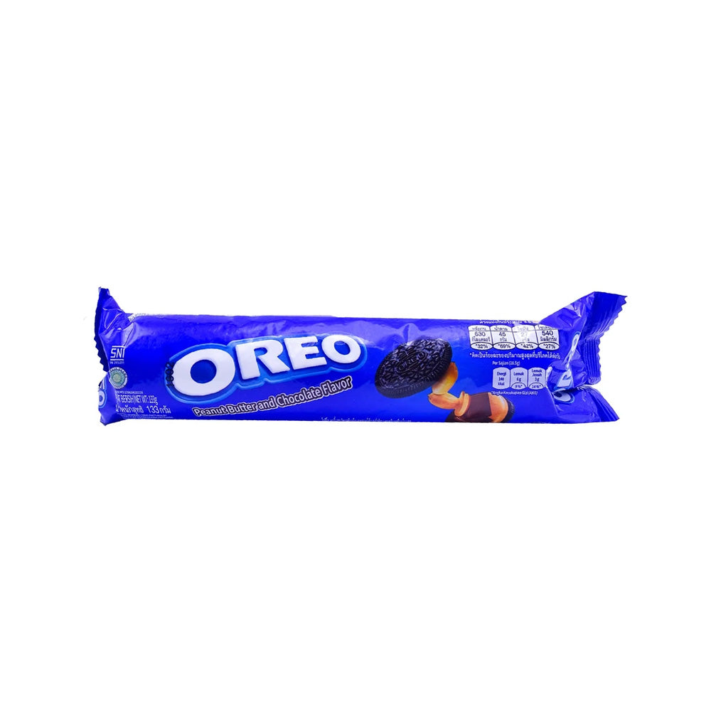 Oreo Peanut butter & Chocolate Biscuits 133G