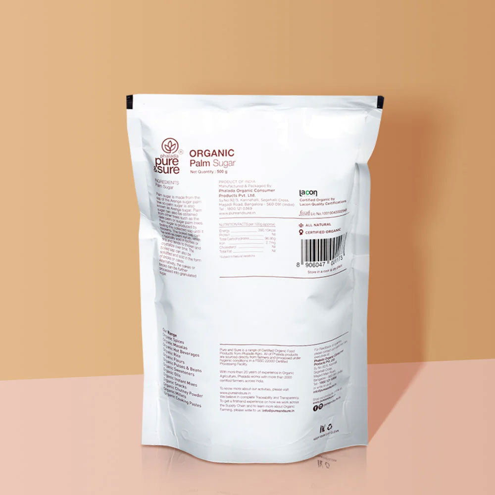 Phalada Pure&Sure Organic Palm Sugar 500g