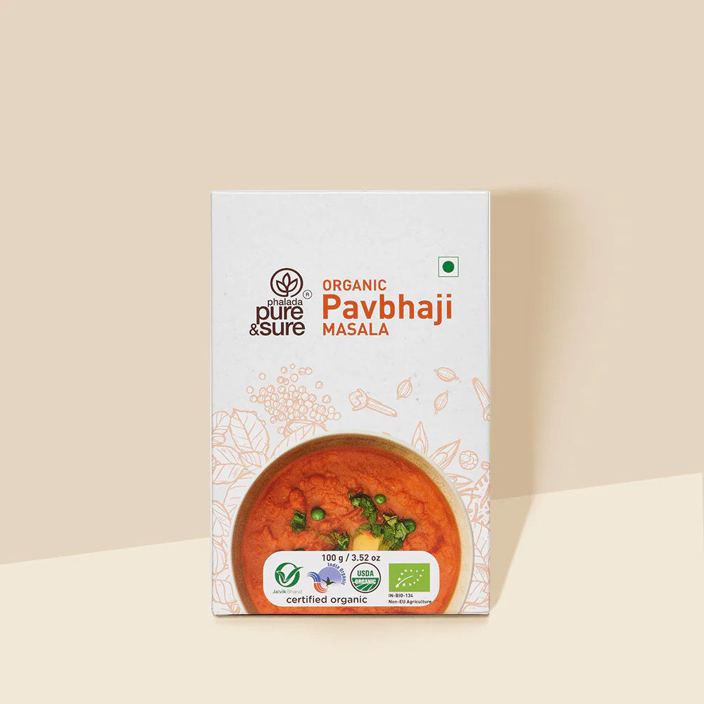 Phalada Pure And Sure Organic Pav Bhaji Masala 100g