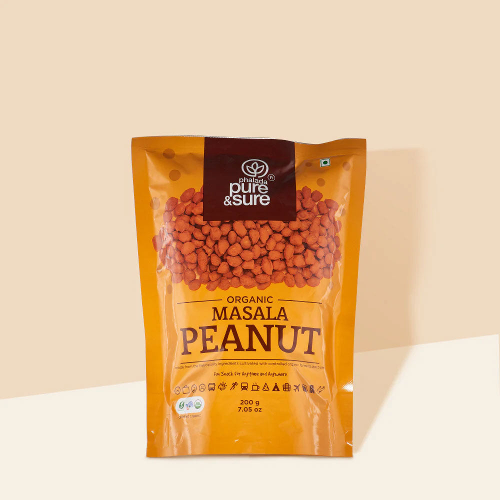 Phalada Pure And Sure Organic Masala Peanut 200g