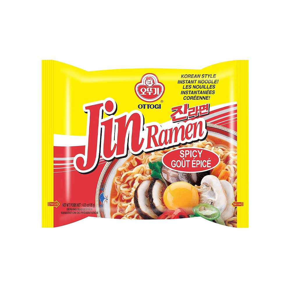 Ottogi Jin Ramen Spicy 120g