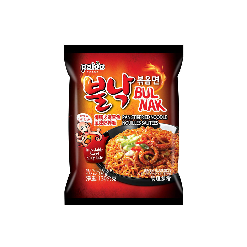 Paldo Bul Nak Sweet And Spicy Noodle 130g - Chennai Grocers