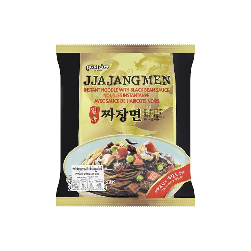 Paldo Jjajangmen Black Bean Sauce Noodle 200g - Chennai Grocers