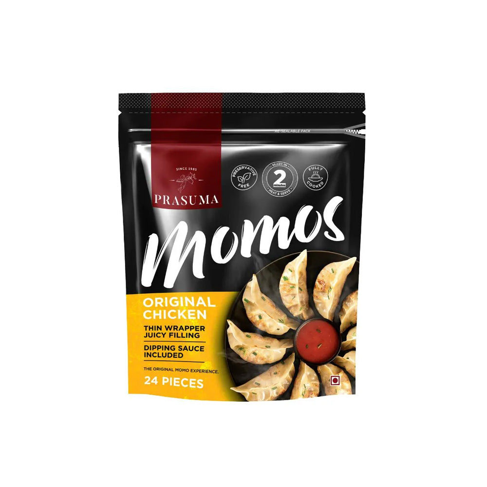 Prasuma Original Chicken Momos 24Pcs