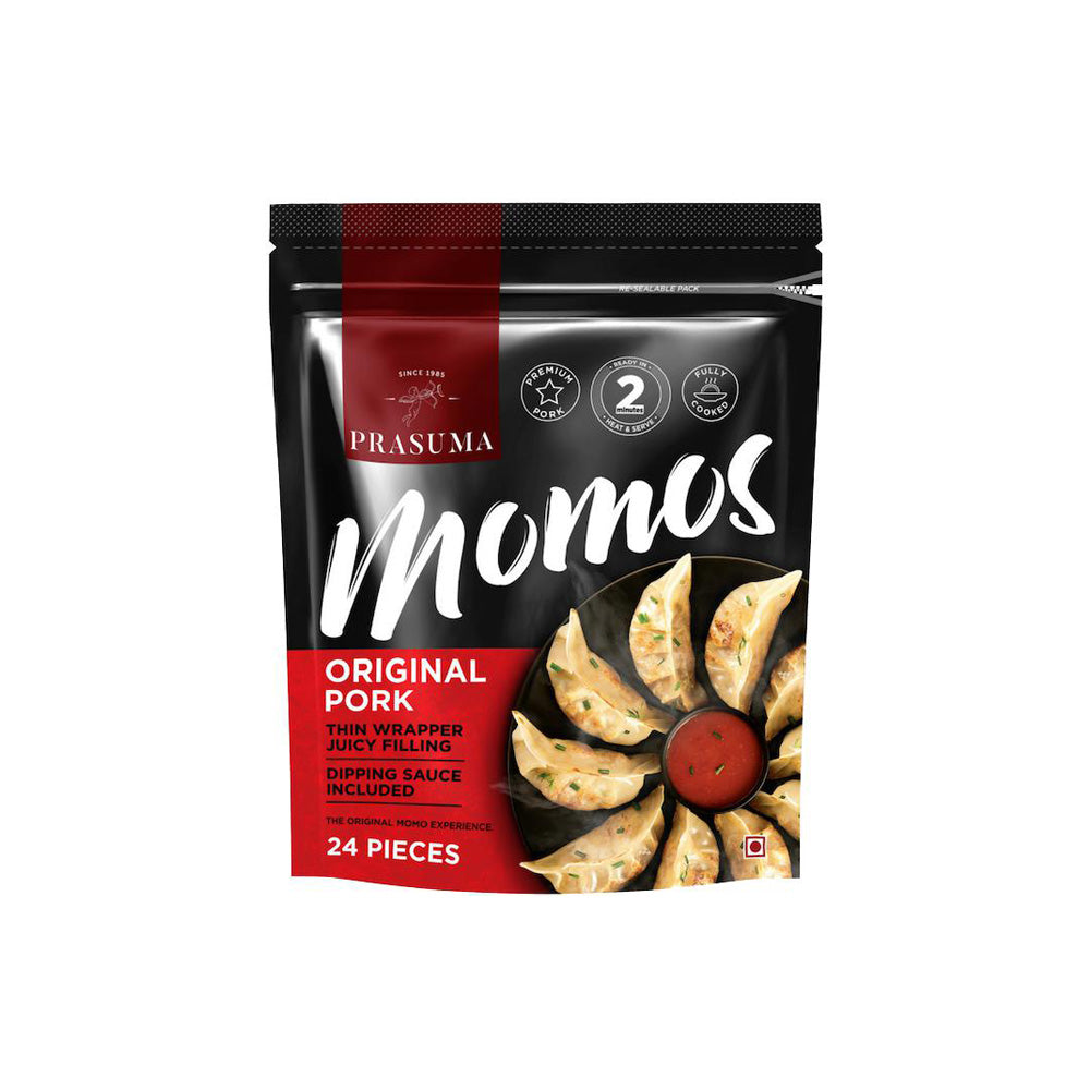 Prasuma Original Pork Momos 24Pcs