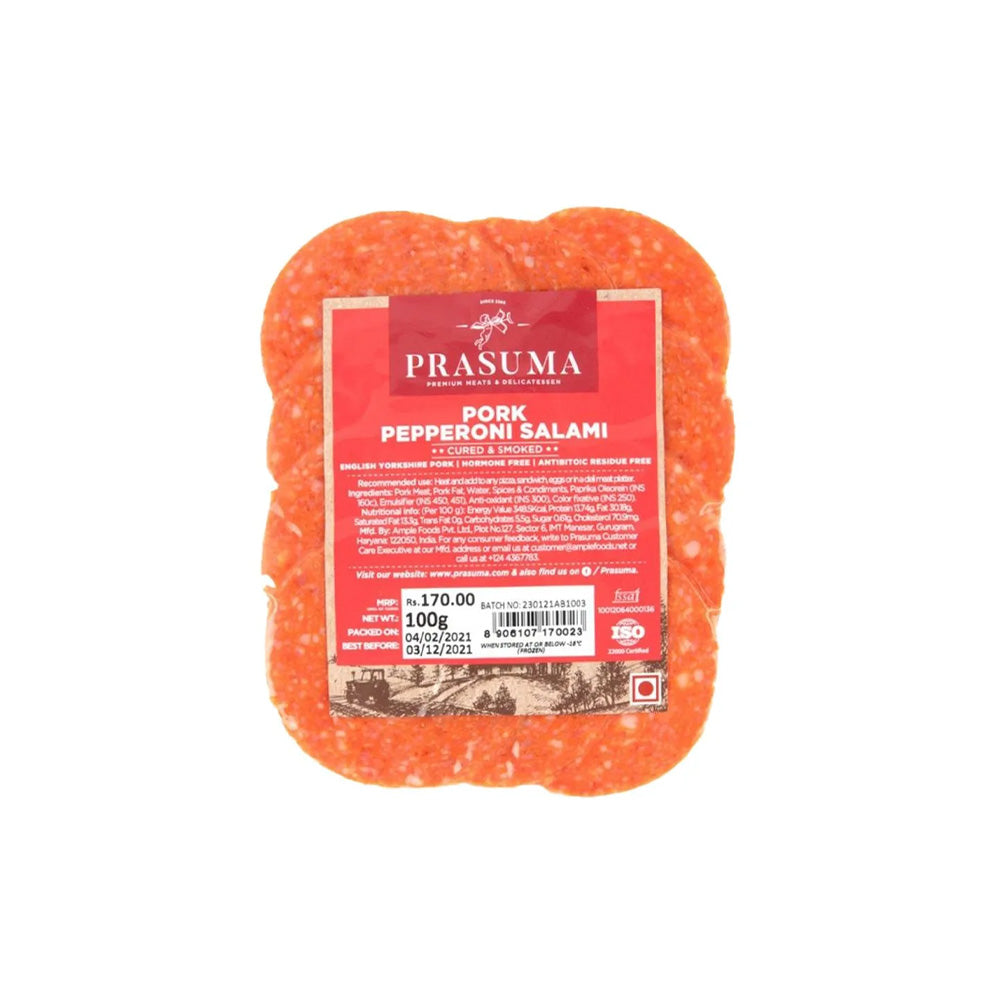 Prasuma Pork Pepperoni Salami 200G