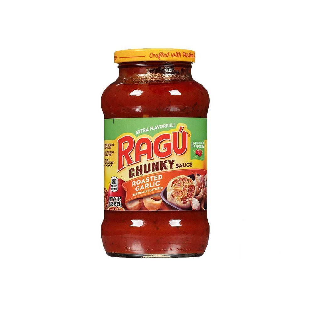 Ragu Chunky Roasted Garlic Sauce 680g