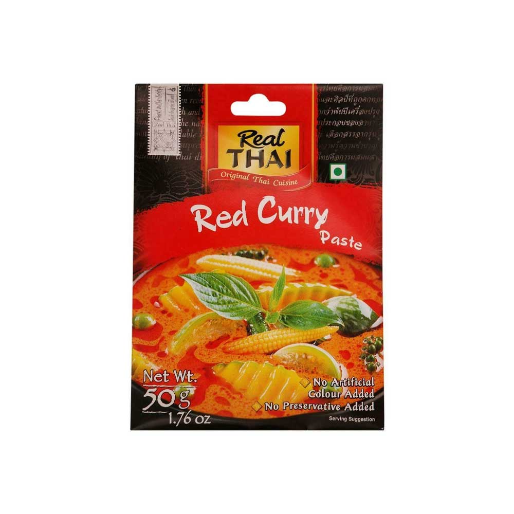 Real Thai Red Curry Paste 50G