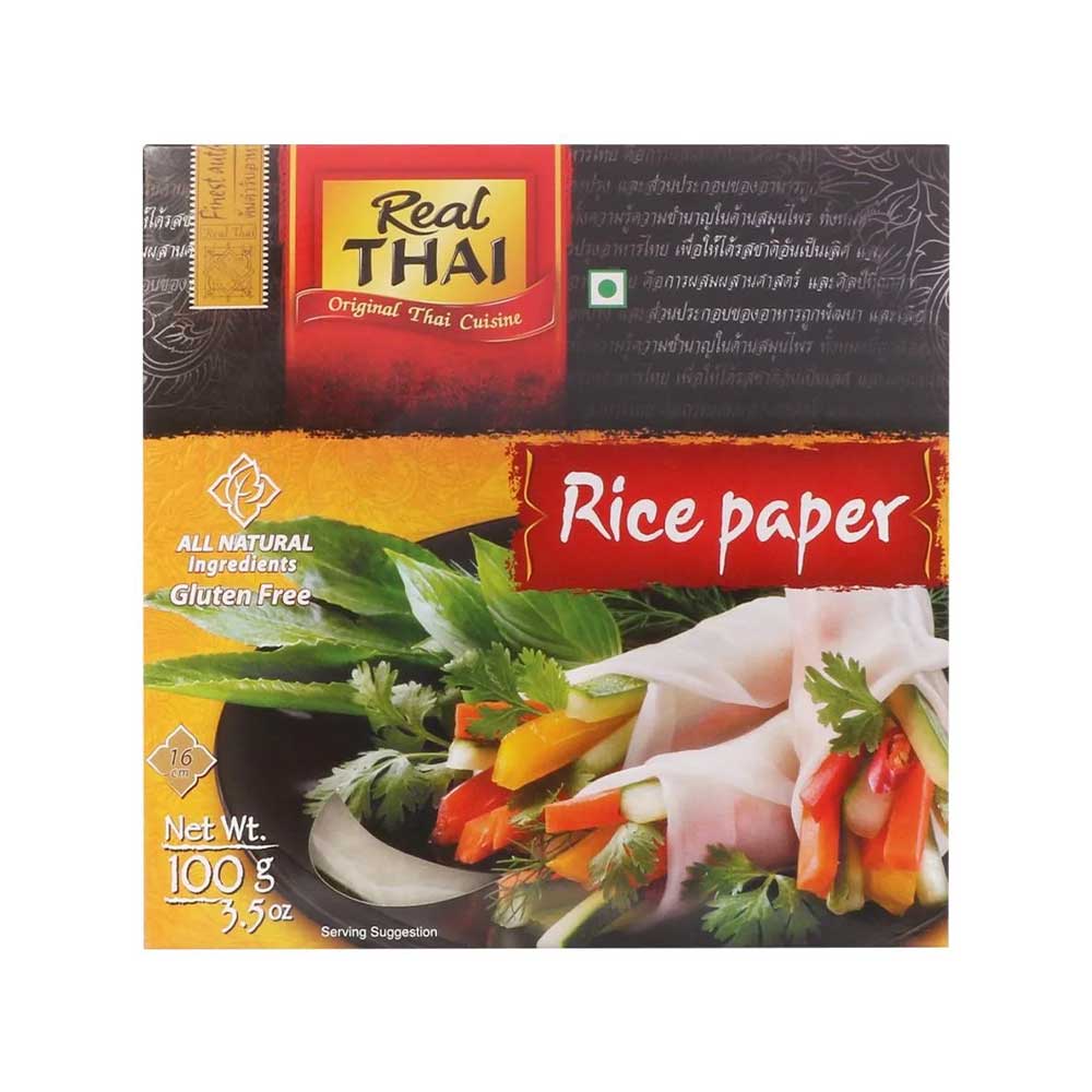 Real Thai Rice Paper 16Cm 100G