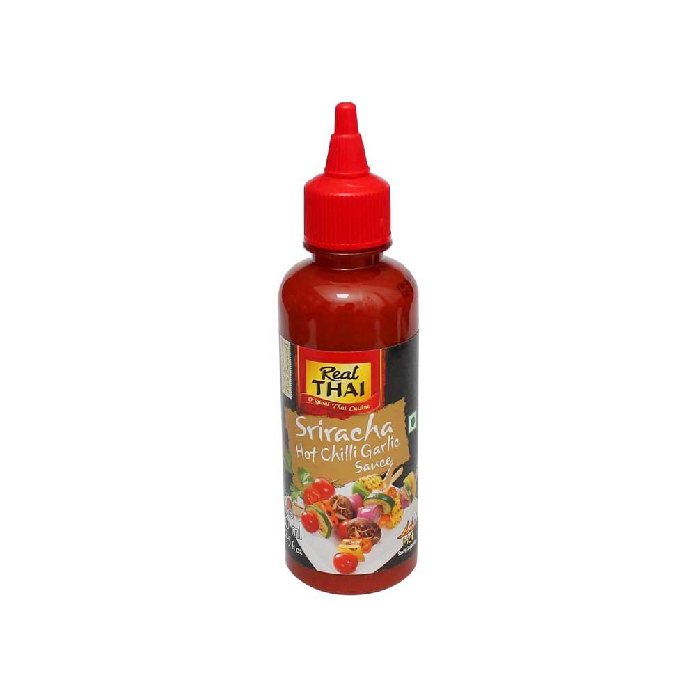 Real Thai Sriracha Hot Chilli Garlic 250ml
