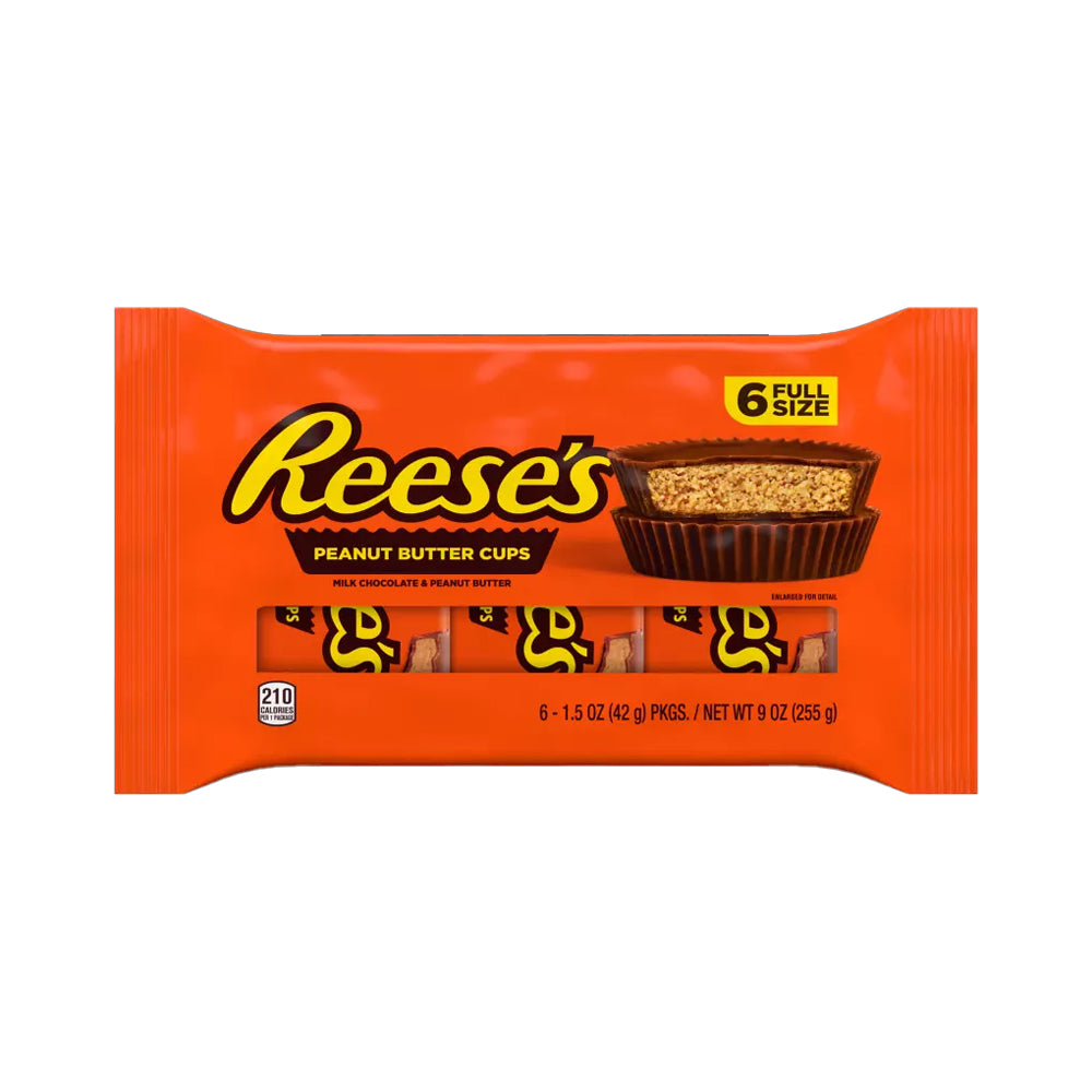 Reeses Peanut Butter Cup 6pcs Full Size