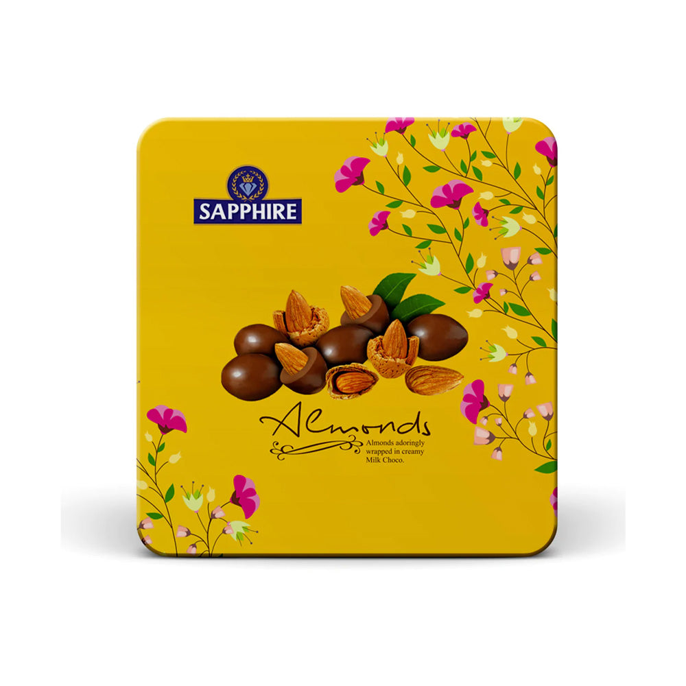 Sapphire Almonds Covered With Milk Choco Collection Box 200g