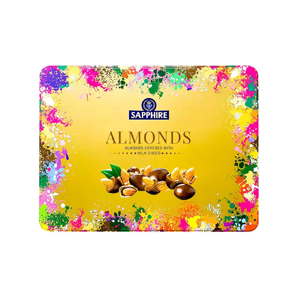 Sapphire Almonds Covered With Milk Choco Collection Box 350g