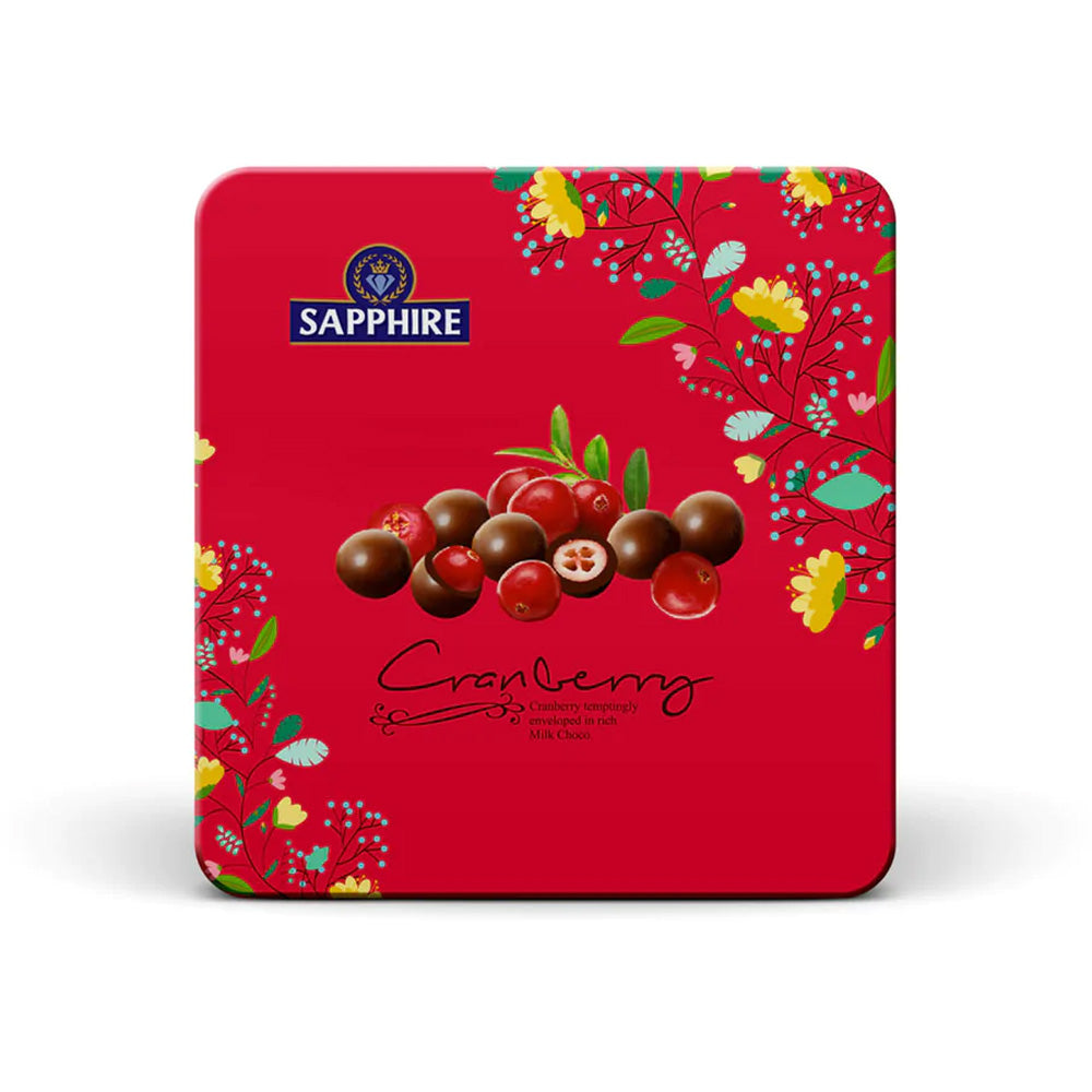 Sapphire Cranberry Chocolate Collection Box 200g