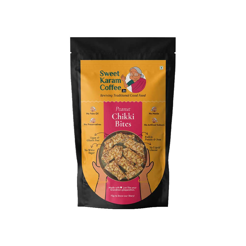 SKC Peanut Chikki Bites 150g