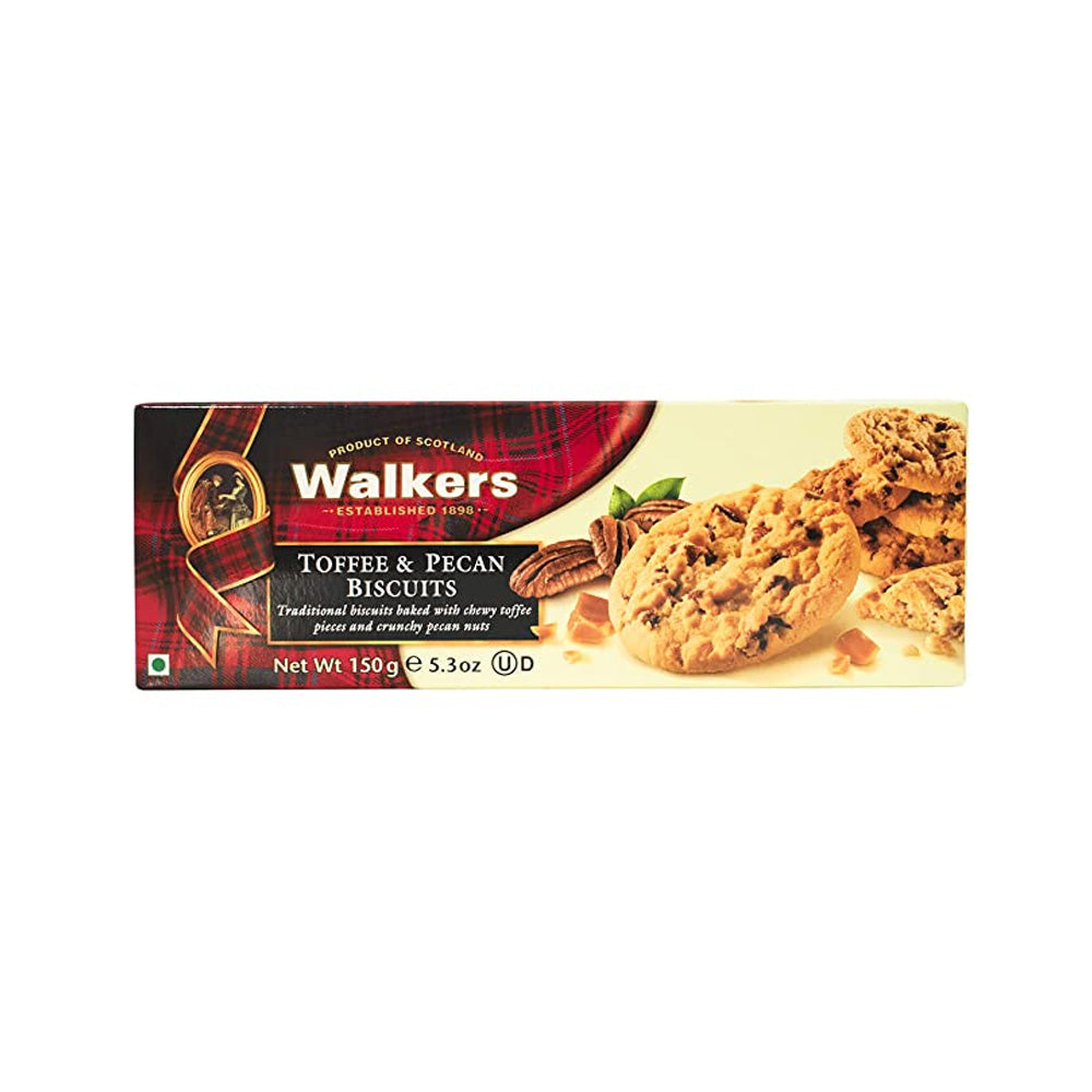 Walkers Toffee Pecan Biscuits 150G