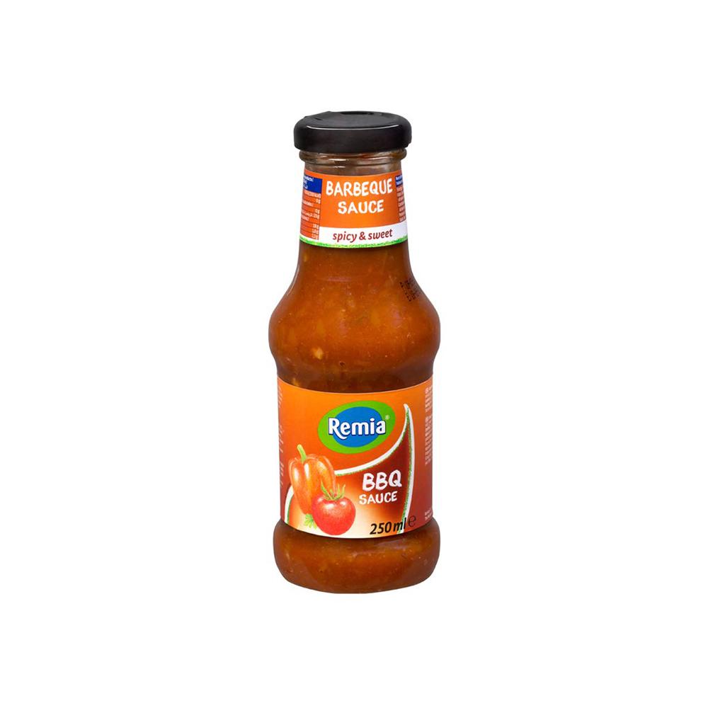 REMIA BBQ SAUCE SPICY AND SWEET 250ML - Chennai Grocers