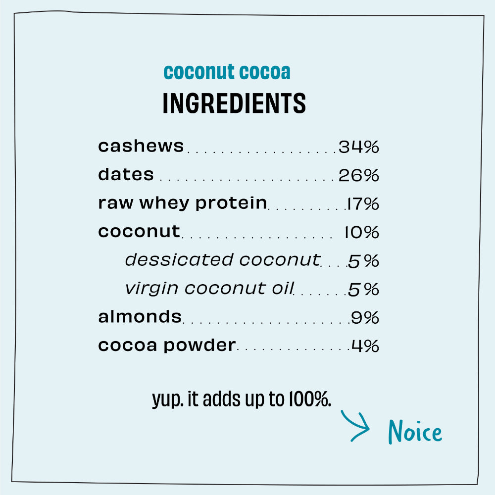 The Whole Truth Cocount Cocoa 12G Protein Bar 52G