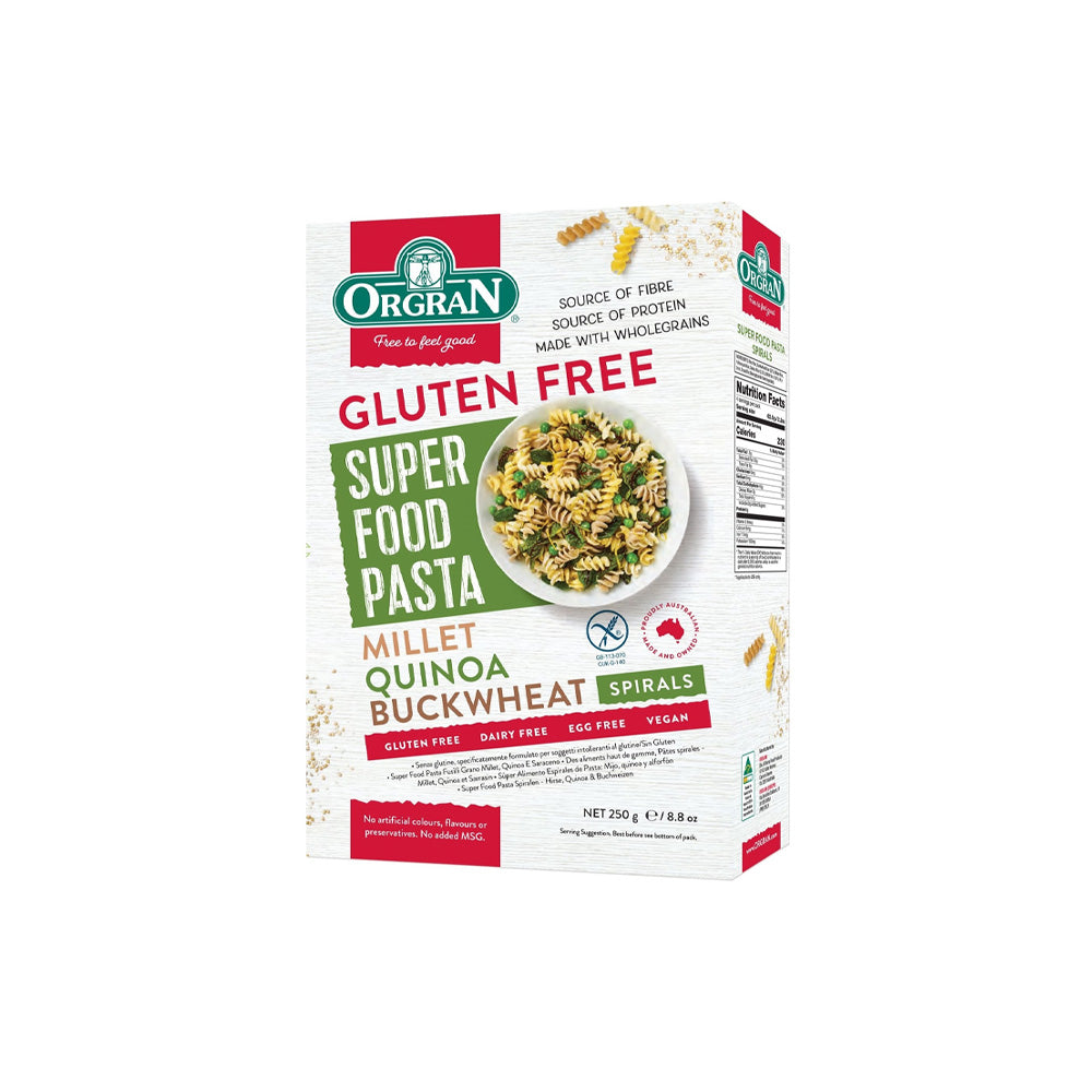 Orgran Millet Quinoa Buckwheat Pasta 250g