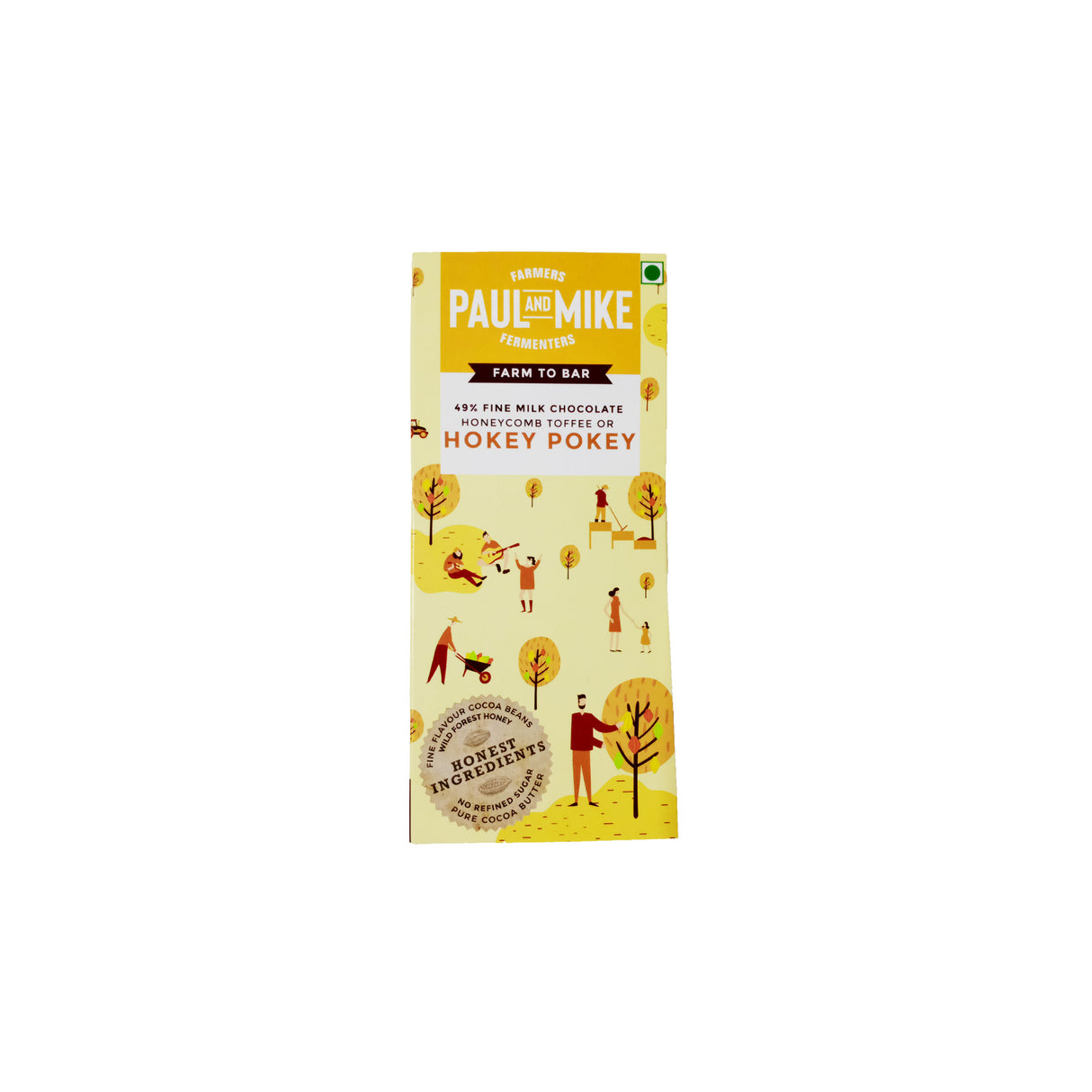Paul And Mike Hokey Pokey 49% Chocolate 68G