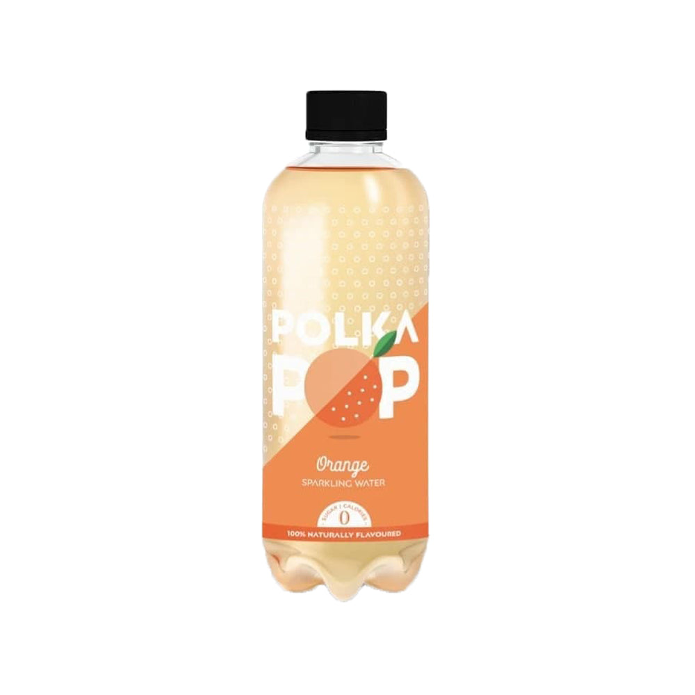 Polka Pop Orange Sparkling Water 350ML