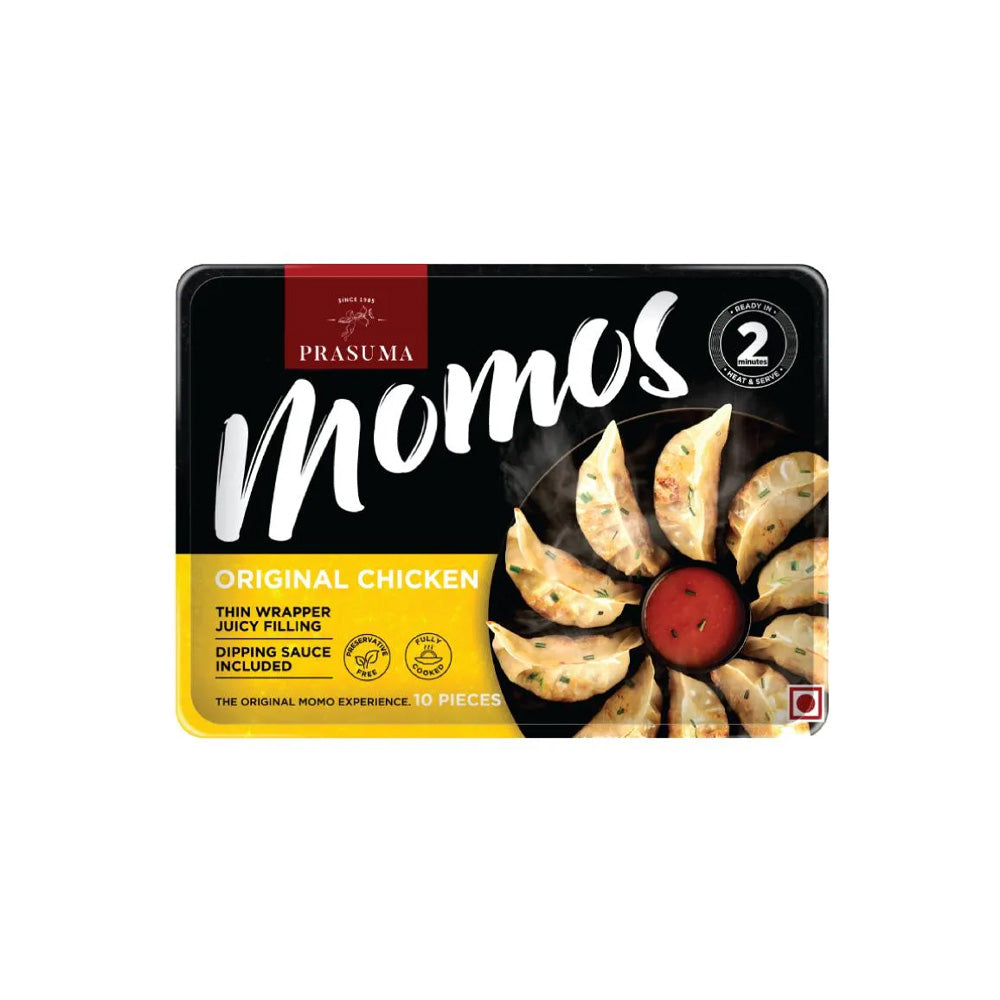 Prasuma Orginal Chicken Momos 10Pcs