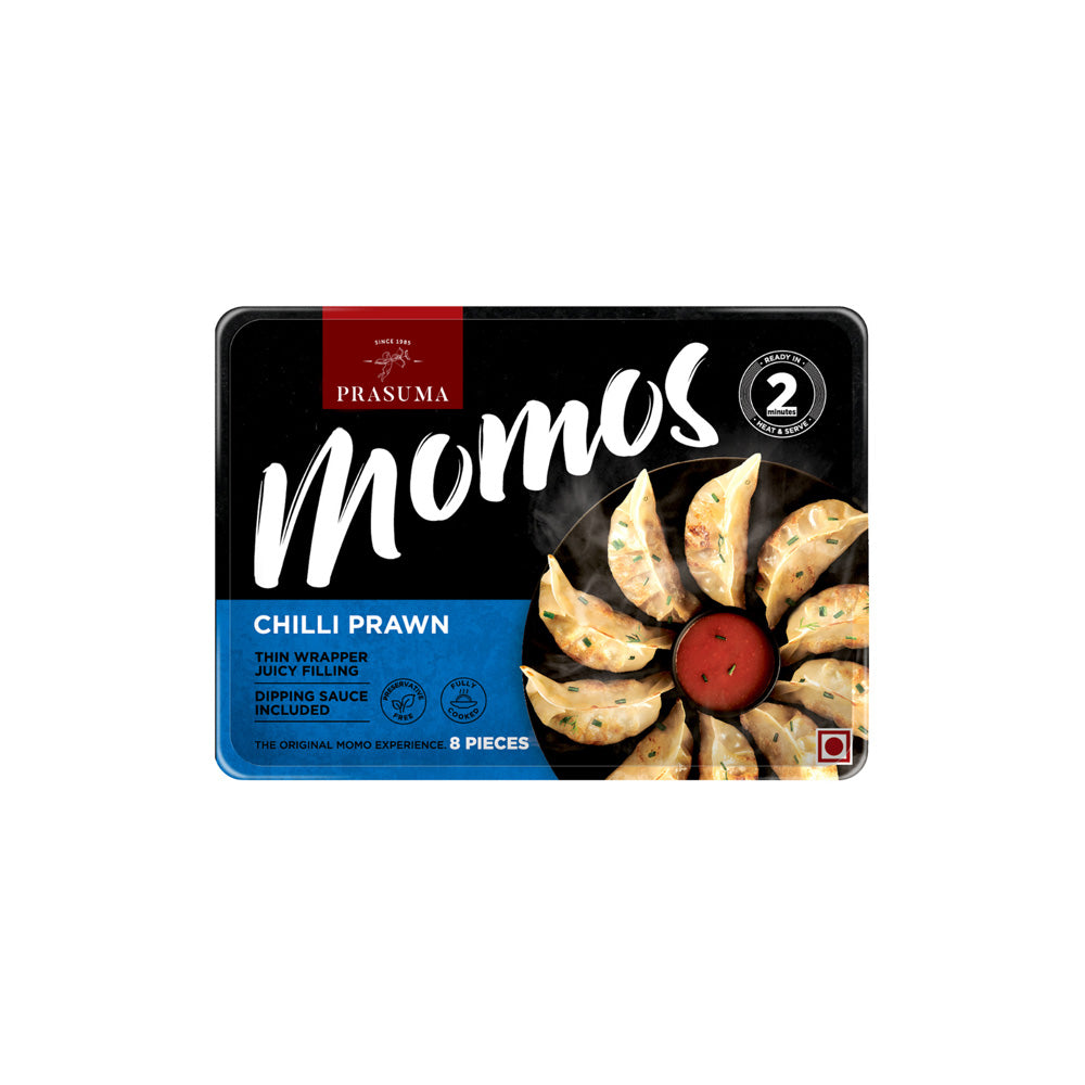 Prasuma Momos Chilli Prawn 8 Pcs