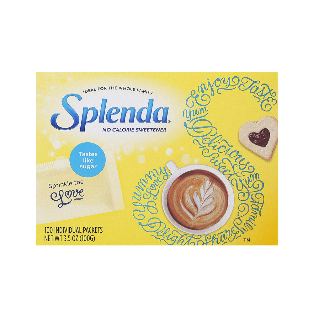 SPLENDA NO CALORIE SUGAR 100PCS - Chennai Grocers